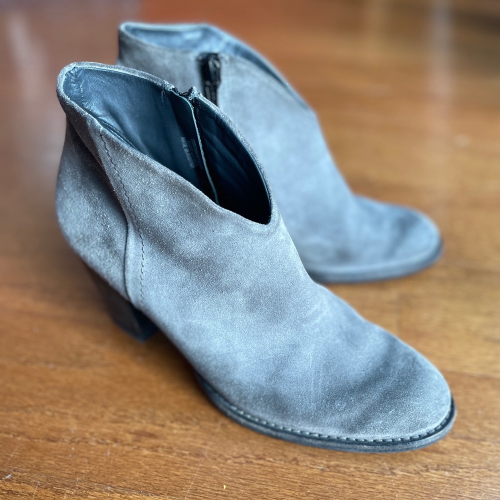 Chic Suede Booties - Picture 2 of 10